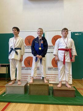 Tian Šakanović 1.mesto v katah